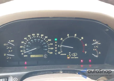 1999 Lexus Lx 470 z USA, uszkodzony, nr VIN JT6HT00W2X0067473